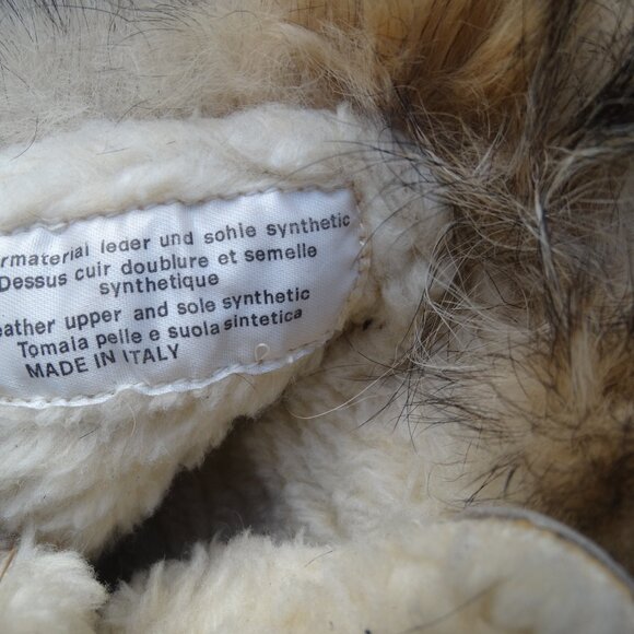 Women's Fur-Lined Ankle Boots - Picture 9 of 9